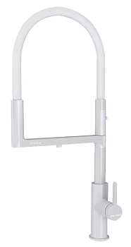 Фото товара: Paulmark TORNADO, смеситель, белый матовый