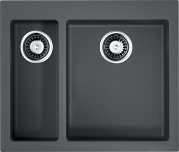 Фото товара: Omoikiri Bosen 59-2-PL, мойка, гранит, платина