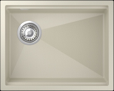 Rivelato LINO LN-554-L beige scuro, мойка, гранит, тёмно-бежевый