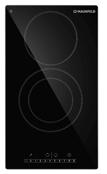Фото товара: Maunfeld AVCE3025SDBK стеклокерамическая поверхность