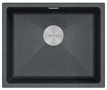 Фото товара: Paulmark LUMI 55UNI, мойка, гранит, графит