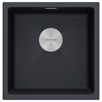 Фото товара: Paulmark LUMI 45UNI, мойка, гранит, антрацит