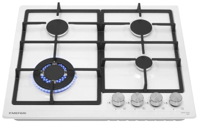 Детальное фото товара: MEFERI MGH604WH LIGHT газовая поверхность