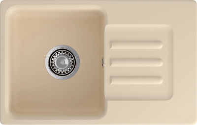 Детальное фото товара: GranFest GF-SMART 680 L, мойка, мрамор, бежевый