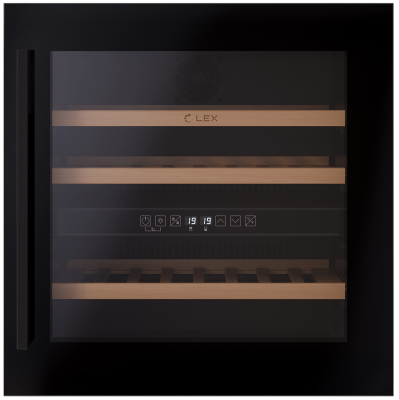 LEX LWD6036BL dual zone Детальное фото товара: LEX LWD6036BL dual zone
