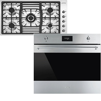 Фото товара: Smeg PGF95-4 + SF6301TVX