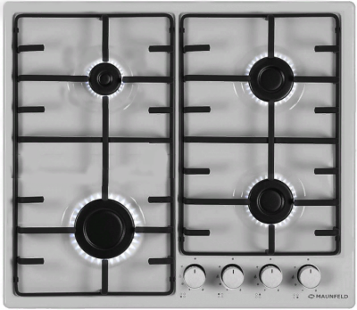 Maunfeld EGHS.64.3STS-ES/G Фото товара: Maunfeld EGHS.64.3STS-ES/G газовая поверхность