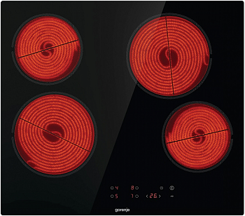 Фото товара: Gorenje ECT64BSCE стеклокерамическая поверхность