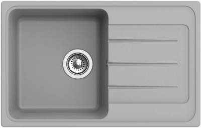 Детальное фото товара: Ewigstein Elegant E- 50F, мойка, гранит, серый металлик