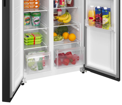 Детальное фото товара: MEFERI MFR78BK TOTAL NO FROST SIDE BY SIDE ULTRA