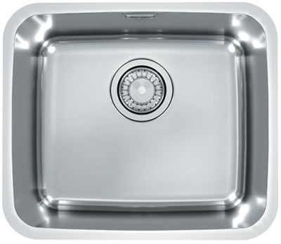 ALVEUS LUNO 20 SAT, мойка, нержавеющая сталь (без выпуска и сифона в комплекте)