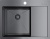 Детальное фото товара: Omoikiri Akisame 65-GM-L, мойка, нержавеющая сталь/вороненая сталь, чаша слева