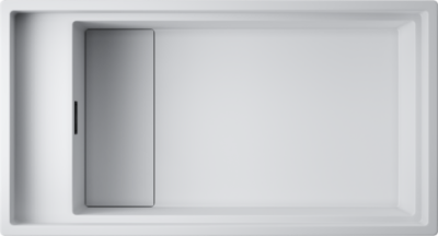 Детальное фото товара: Omoikiri Kinaru 86-U/I WH, мойка, керамика, белый