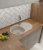 GranFest GF-SMART 685 L, мойка, мрамор, белый Детальное фото товара: GranFest GF-SMART 685 L, мойка, мрамор, белый
