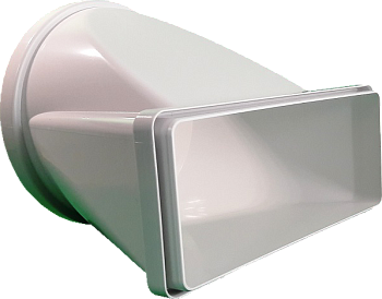 Фото товара: Faber переходник прямоугольной/круглый RRC (220х90 мм)