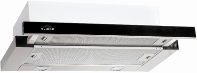 Elikor Интегра GLASS 45Н-400-В2Д нерж/стекло черное