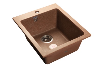 GranFest PRAKTIK GF-P-505, мойка, мрамор, терракот