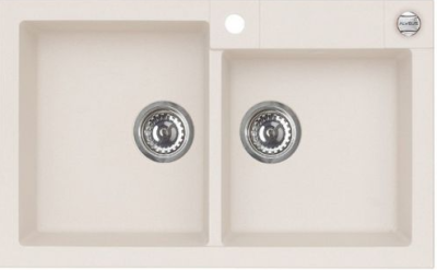 ALVEUS ROCK 90 GRANITAL ARCTIC-G11, мойка, гранит, белый (с сифоном 1105299) ALVEUS ROCK 90 GRANITAL ARCTIC-G11, мойка, гранит, белый (с сифоном 1105299)