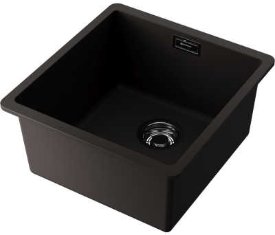 Omoikiri Kata 40-U-ES, мойка, гранит, эспрессо Детальное фото товара: Omoikiri Kata 40-U-ES, мойка, гранит, эспрессо