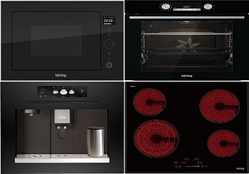 Фото товара: KORTING HK 63500 B + OKB 8921 ESN + KMI 825 TGN + KCM 9830 BCG