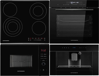 Фото товара: KUPPERSBERG ECS 632 F + HT 613 BLACK + HMW 650 BL + KCM 182 BLACK