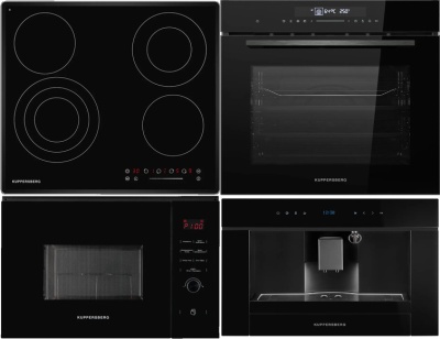 KUPPERSBERG ECS 632 F + HT 613 BLACK + HMW 650 BL + KCM 182 BLACK
