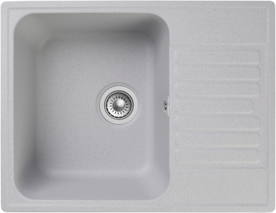 Детальное фото товара: GranFest QUARZ GF-Z13, мойка, гранит, серый