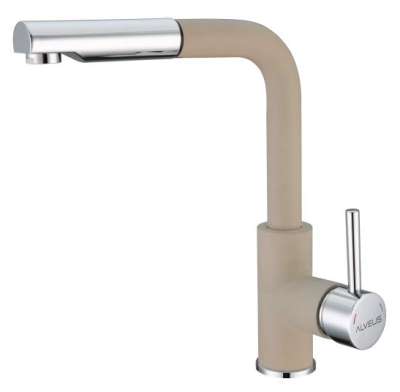 ALVEUS SIROS - P G55 BEIGE, смеситель, гранит, бежевый
