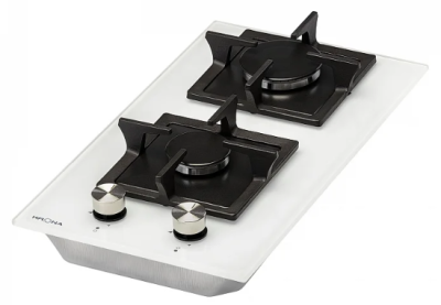 Krona CALORE 30 WH Детальное фото товара: Krona CALORE 30 WH газовая поверхность