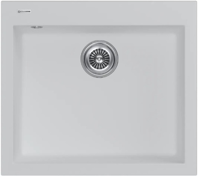 KUCHENSTERN OBEN 60, мойка, гранит, белый