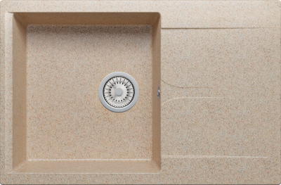 Детальное фото товара: Polygran GALS-760, мойка, мрамор, песочный 302