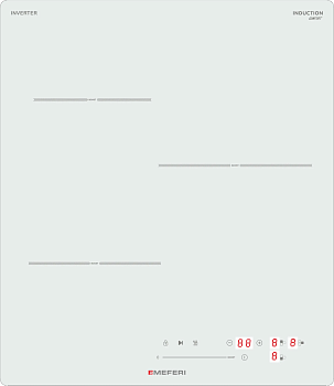 Фото товара: MEFERI MIH453WH COMFORT индукционная поверхность