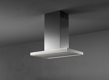 Фото товара: Falmec LUMINA NRS ISOLA GLASS STEEL 90