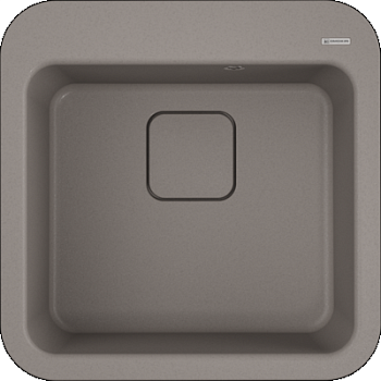 Фото товара: Omoikiri Tasogare 51-GR, мойка, гранит, leningrad grey