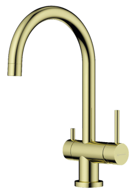 Omoikiri Yamada-LG, смеситель, латунь/светлое золото