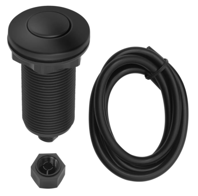 MEFERI FB01MB пневматическая кнопка для измельчителя, черный матовый