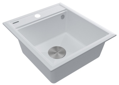 Детальное фото товара: Paulmark STEPIA 45, мойка, гранит, белый