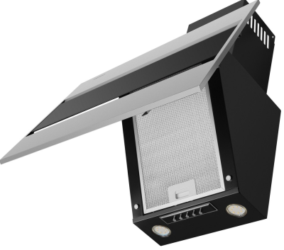 Maunfeld BRIDGE 60 INOX Glass Black Детальное фото товара: Maunfeld BRIDGE 60 INOX Glass Black