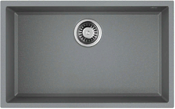 Фото товара: Omoikiri Tedori 66-U-GR, мойка, гранит, leningrad grey