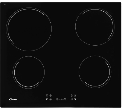 Детальное фото товара: Candy CH64CCBRU стеклокерамическая поверхность