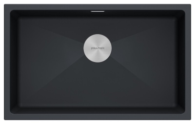 Paulmark LUMI 74UNI, мойка, гранит, антрацит