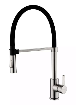 Фото товара: Paulmark HALT, смеситель, брашированная сталь