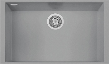 Фото товара: Rivelato STRIA SR-7669 grigio puro, мойка, гранит, серый