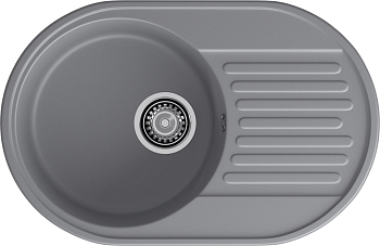 Фото товара: GranFest QUARZ GF-Z18, мойка, гранит, темно-серый