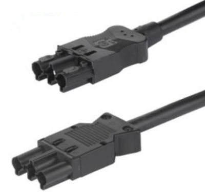 Детальное фото товара: EVOLINE Express Accessories, сетевой кабель, (GST 18 - GST 18) длина 5 м, черный