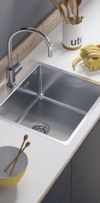 Omoikiri Amadare 50-IN, мойка, нержавеющая сталь Детальное фото товара: Omoikiri Amadare 50-IN, мойка, нержавеющая сталь