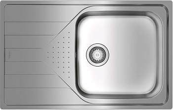 Фото товара: Teka UNIVERSE 50 T-XP 1B 1D MAX POLISHED, мойка, нержавеющая сталь полированная