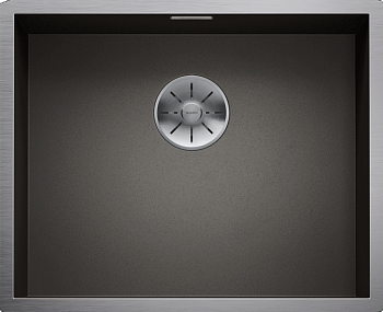 Фото товара: Blanco Zerox 500-IF, мойка, нержавеющая сталь Dark Steel
