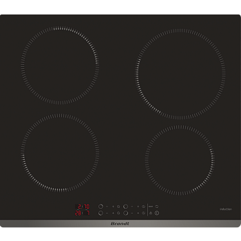 Фото товара: Brandt BPI6420B индукционная поверхность
