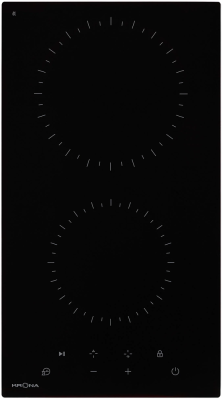 Детальное фото товара: Krona ZAUBER 30 BL TK стеклокерамическая поверхность